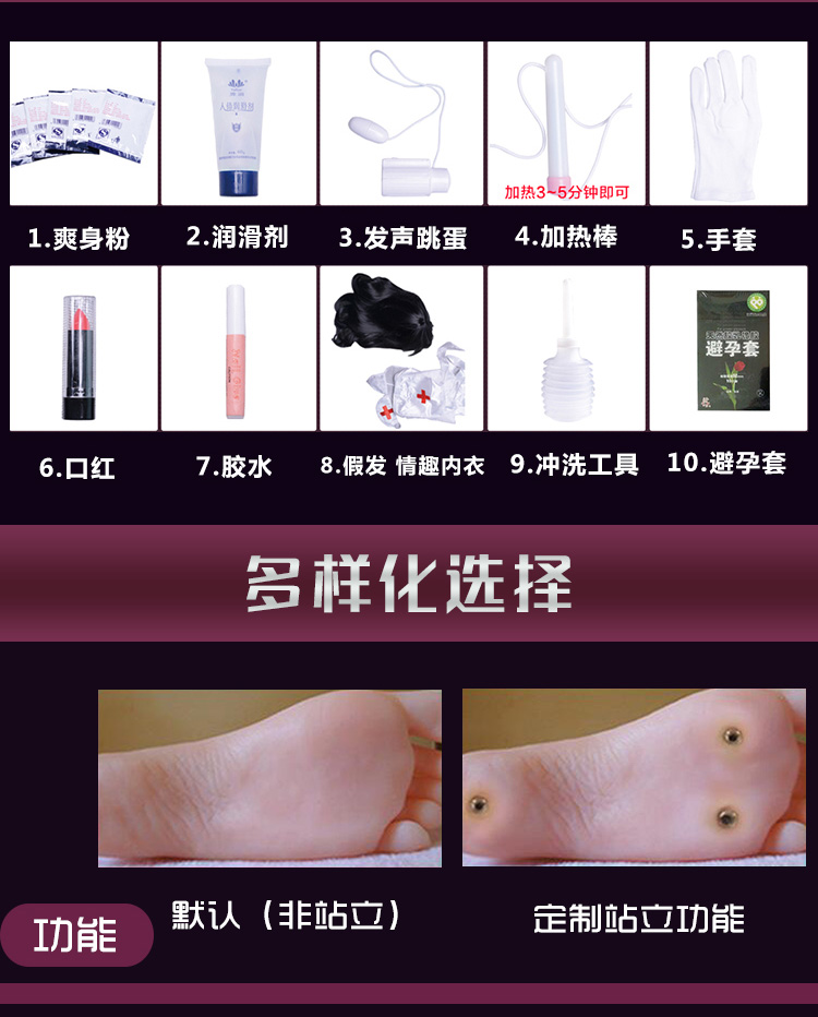 俏皮时尚~全身实体娃娃非充气TPE材质 真人娃娃气质多变百款脸型可选（TPE_L1_03）